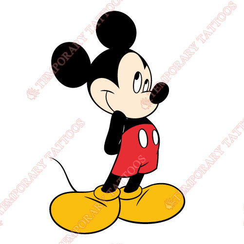Mickey Mouse Customize Temporary Tattoos Stickers NO.813